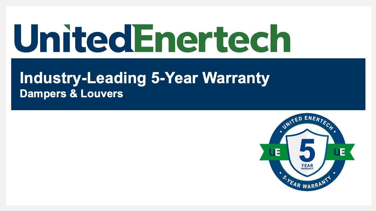 UE Industry Leading 5 Year Warranty