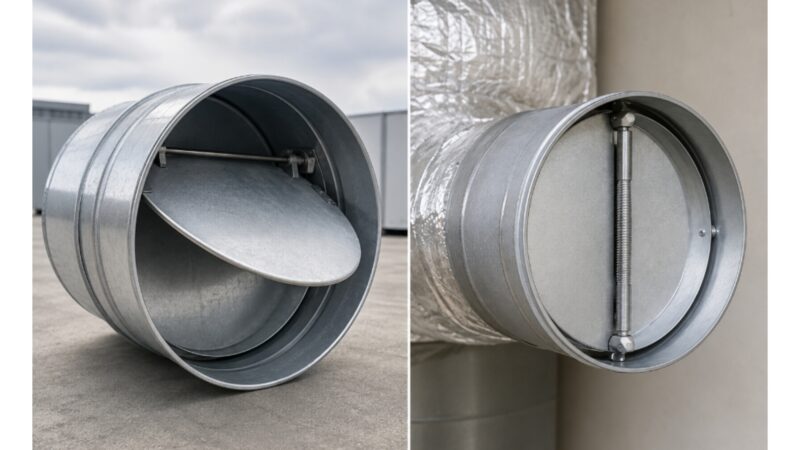 Backdraft dampers