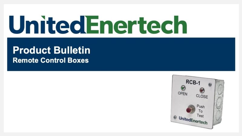 Product Bulletin RC Bs