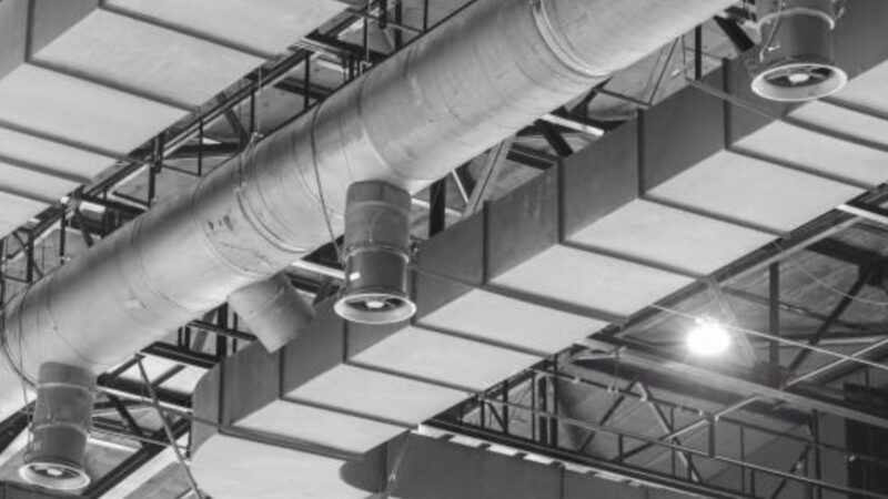 Warehouse ventilation system