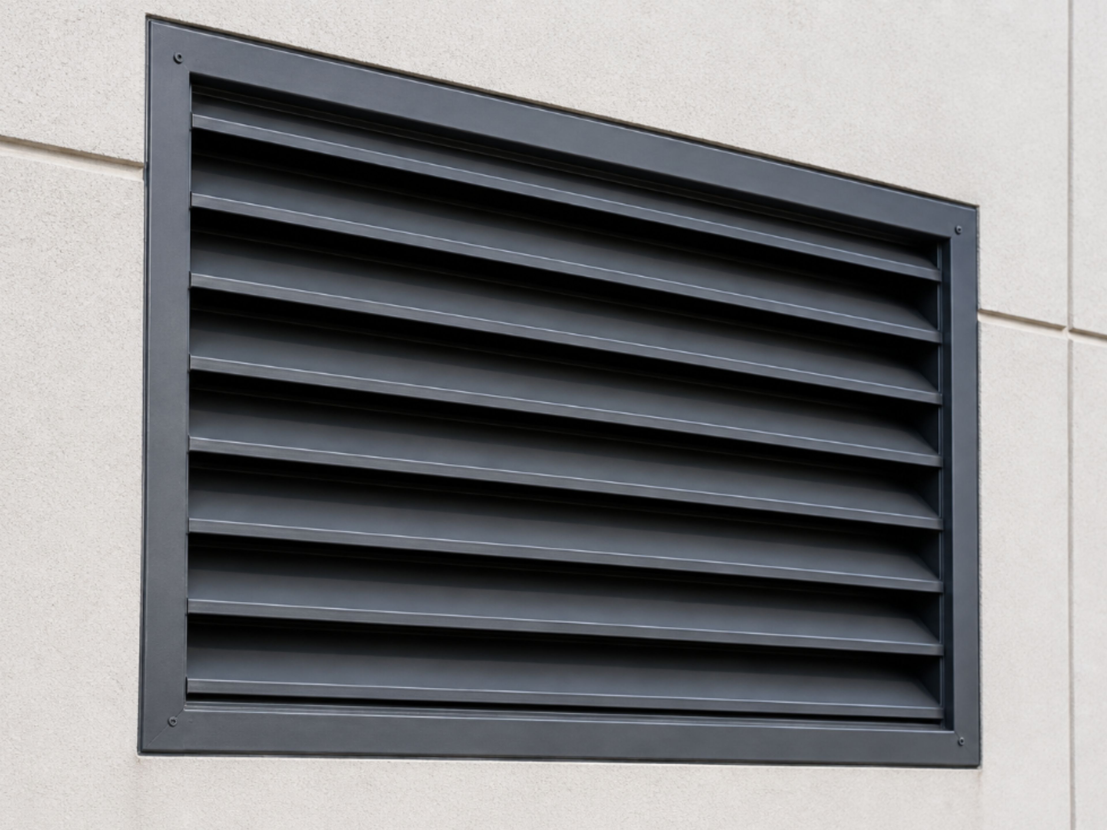 Black louver
